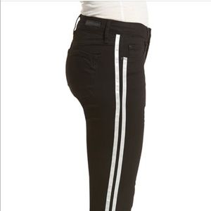 Articles of Society Black Jeans with white stripes